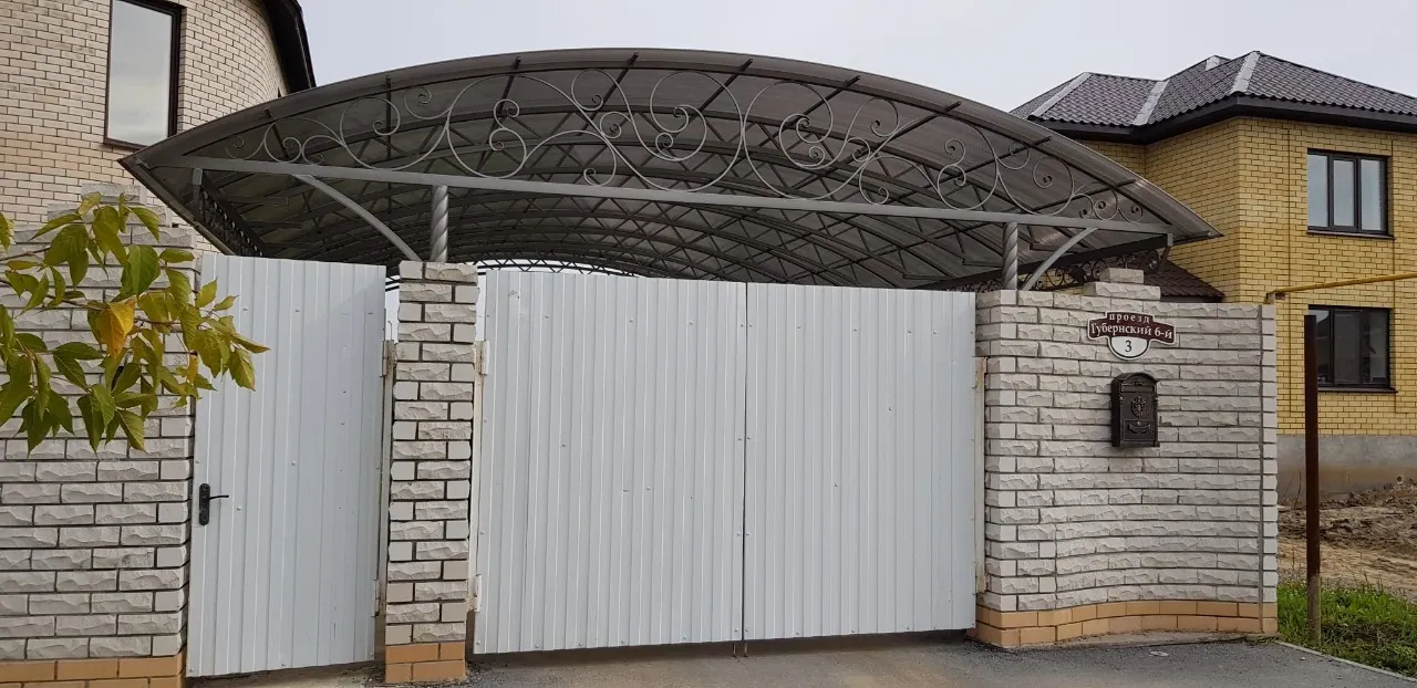 Установка ворот 2600х2600 и калитки 1000х2200